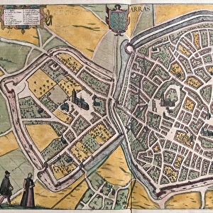 Arras - North France, 1582 (engraving, 1572-1617)