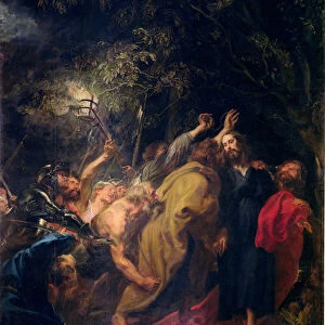 The Arrest of Christ in the Gardens, 1618-20 (oil on canvas)