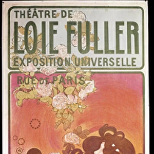 Art Nouveau: poster for the "Theatre de Loie Fuller"Universal Exhibition