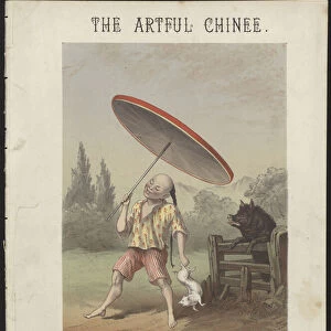 The Artful Chinee (colour litho)