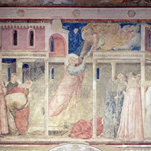 The Ascension of St. John the Evangelist, from the Peruzzi Chapel (fresco)