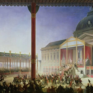 Assembly of the Champ de Mai, 1st June 1815 (oil on canvas)