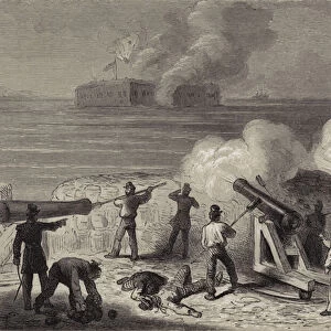 The Attack on Fort Sumter (engraving)