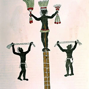 Aztec Games in Codex Vaticanus 3738 (Codex Vat. Rios. ). Facsimile of the manuscript by