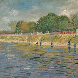 Bank of the Seine, 1887 (oil on canvas)