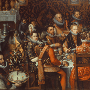 The Banquet of the Monarchs, c. 1579 (oil on canvas)