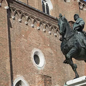Bartolomeo Colleoni monument, Campo Santi Giovanni e Paolo, Venice, Italy (photo)