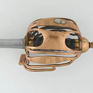 Basket hilted broadsword, Captain Colin Campbell Mackay of Bighouse, 1805 circa (metal)