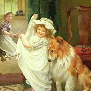 Before the Bath, 1900 (oil on canvas)