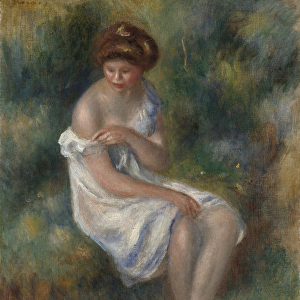 The Bather, c. 1900 (oil on canvas)