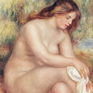Bather Drying Herself, c. 1910 (oil on canvas)
