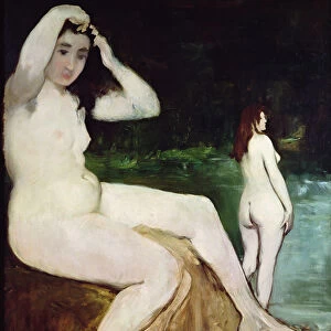 The Bathers, 1874-6 (oil on canvas)