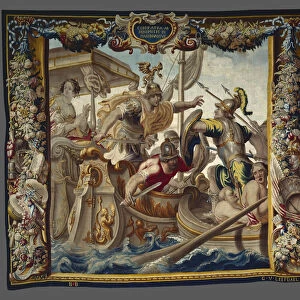 The Battle of Actium from The Story of Caesar and Cleopatra