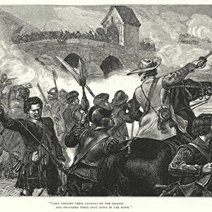 The Battle Of Bothwell Bridge (engraving)