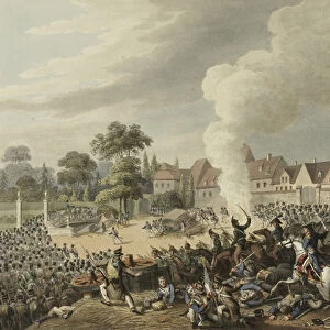Battle of Leipzig, 16-19 October 1813, from An illustrated record of important