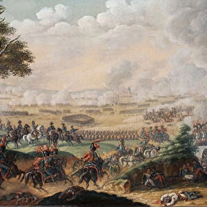 Battle of Wagram, 6th July 1809, 1835 (oil on canvas)