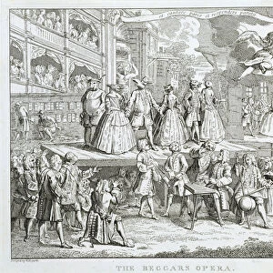 The Beggars Opera, engraved by Thomas Cook (1744-1818) (engraving)
