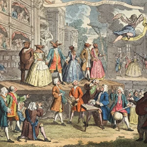 The Beggars Opera, illustration from Hogarth Restored