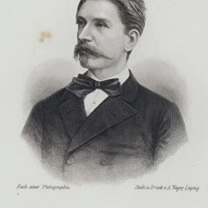 Beni Kallay, Austro-Hungarian statesman (engraving)