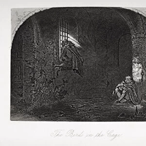 The Birds in the Cage, illustration from Little Dorrit by Charles Dickens