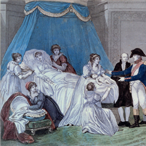 Birth of the King of Rome Napoleon II (Francois Charles Joseph Napoleon Bonaparte