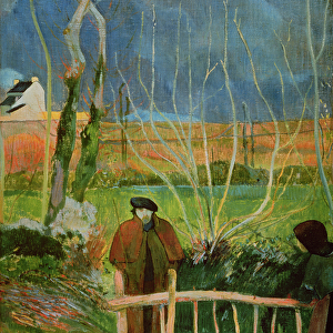 Bonjour Monsieur Gauguin, c. 1889 (oil on canvas)