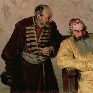 To the Boyar with a Denunciation, 1904 (oil on canvas)