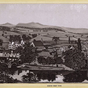 Brecon West View (litho)