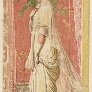The bride (colour litho)