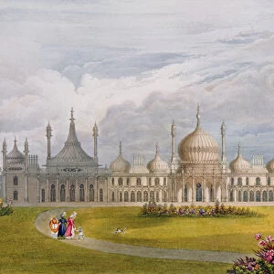 Brighton Royal Pavilion, 19th century (w / c on paper)