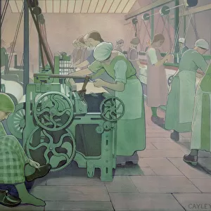 British Industries - Cotton, c. 1923 / 4 (LMS Poster)