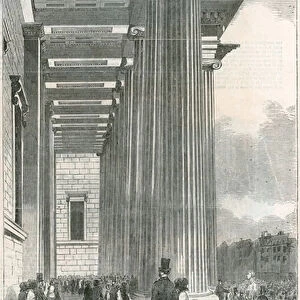 The British Museum Principal Entrance (engraving)