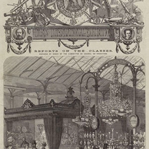 British Section, Gold and Silver Plate and Glass Ware (engraving)