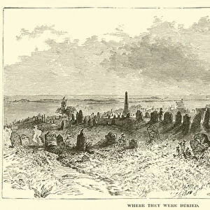 Where they were buried (engraving)