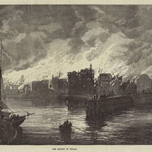 The Burning of Chicago (engraving)