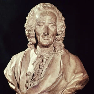 Bust of Jean-Philippe Rameau (1683-1764) 1760 (stone)