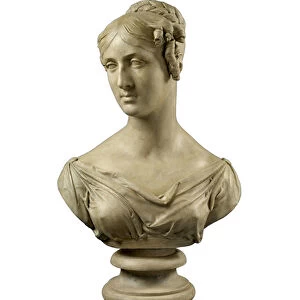 Bust of Miss Mundy (plaster)