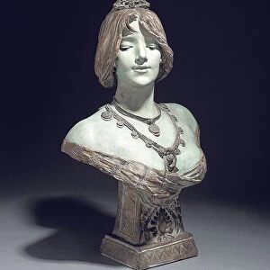 Bust modelled as Sarah Bernhardt, Exposition Universelle, Paris