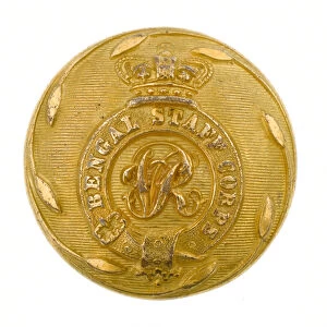 Button, Bengal Staff Corps, 1861-1876 (gilt)