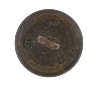 Button, Calcutta Volunteer Rifles, pre-1901 (metal)