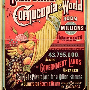 California, Cornucopia of the World, published by Rand McNally & Co. c