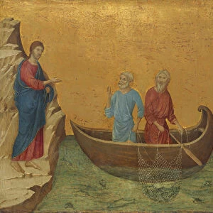 The Calling of the Apostles Peter and Andrew, 1308 / 1311 (tempera on panel)