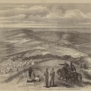 The Camp of the Turkish Contingent at Buyukdere (engraving)