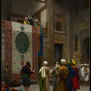 The Carpet Merchant, c. 1887 (oil on canvas)
