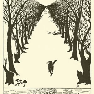 The Cat that Walked by Himself (engraving)