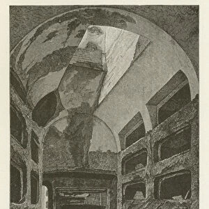 The Catacombs of Calixtus at Rome (engraving)
