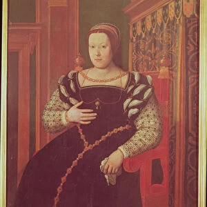 Catherine de Medici, 1585-86 (oil on panel)