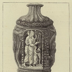 The Celebrated Onyx Vase in the Collection of the Late Duke of Brunswick bequeathed to the City of Geneva (engraving)