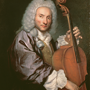 Cello player, c. 1745 / 50