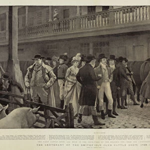 The Centenary of the Smithfield Club Cattle Show, 1798-1897 (litho)